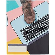 Дневник для средних и старших классов Unnika, Working cat