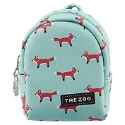 Сумочка-рюкзачок на молнии Лисы (11 см) (ПВХ бокс) (12-12026-GF-8131)