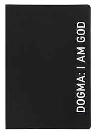 Ежедневник недатированный «Black style. Dogma» А5, 136 листов, экокожа, Listoff