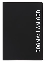 Ежедневник недатированный «Black style. Dogma» А5, 136 листов, экокожа, Listoff