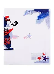 Обложка д/тетрадей "Teenager" медведь ПВХ, 150мкр, 213*345мм