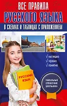 Русский язык.Все правила в схемах и таблицах с приложением