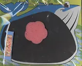 Доска для рисования Кит (мел+губка) (652487) (64SN-20996) (упаковка)