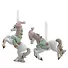 Фигурка декоративная подвесная Лошадка белая, 2 варианта (9х2х8) (824195) - 0