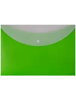 Папка-конверт на кнопке, 2 отделения