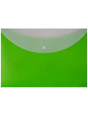 Папка-конверт на кнопке, 2 отделения