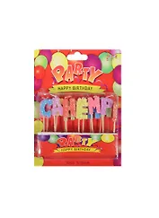 Набор свечей для торта Happy birthday (24 шт.) (12028900)