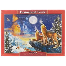 Пазл «Волки» 1000 элементов, Castorland