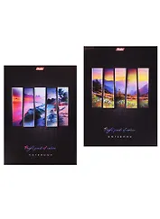 Блокнот А5 40 листов клетка "Яркие краски природы"