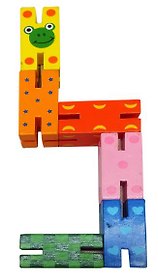 Логическая игрушка "Змейка" (76550) (3+) (упаковка) (Mapacha)