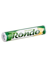 Мятные конфеты с сахаром Rondo  Лимон, 30г