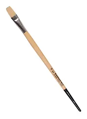 Кисть щетина плоская №18