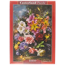 Пазл «Ваза с цветами» 1000 элементов, Castorland