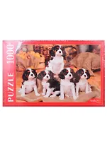 Пазл Щенки Кавалер-Кинг-Чарльз-Спаниеля Greate me 1000 элементов ГИП1000-2020