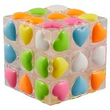 Головоломка Кубик с рельеф. гран. Сердце (3х3) (5,5х5,5) (коробка)