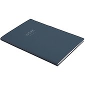 Книга для записей «Work book. No 3», А5, 80 листов, линованная, искусcтвенная кожа, Listoff - 1