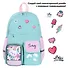 Рюкзак "Funny clouds" 1отд., 40*29*14см. мятный, с термонашивками - 2
