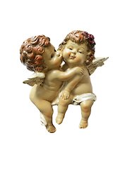 Фигурка Ангелы Объятия коллекция Amore (13х9) (390-501)