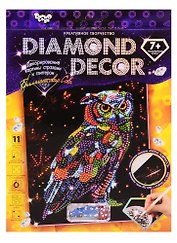 Набор для творчества ДАНКО-ТОЙС Diamond Сова