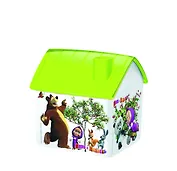 Светильник настольный "Домик" с диммером, 25вт, E14, Маша и Медведь