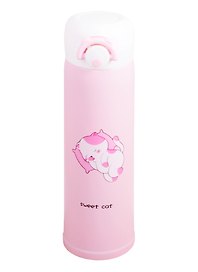 Термос Котик Sweet cat, в ассортименте, (металл) (500мл) (12-07530-YCW-068)