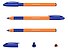 Ручка шариковая Erich Krause, U-109 Orange Stick&Grip, Ultra Glide Technology, синяя 1 мм - 1