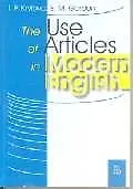 Употребление артиклей в современном английском языке