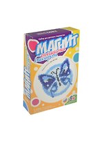 LORI Бис-020 Вышивка бисером Магнит Изящная бабочка (набор для творчества) (8+) (коробка)