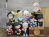 Коллекционная фигурка Цветущая жизнь, серии Райан TNT Space, высота 9-12см, Blind Box, 12-T3012-14
