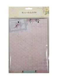 Мини-альбом Галантный век (CHAM-02) (15,2х20,3см) (6л.+2 кольца) (Рукоделие) (упаковка)