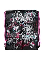 Мешок для сменной обуви "Monster High" 43*34см, черный, Академия Групп