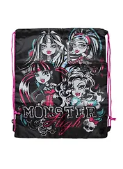 Мешок для сменной обуви "Monster High" 43*34см, черный, Академия Групп