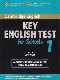 C KET for Schools 1 Self-study Pack (SB +ans +D)