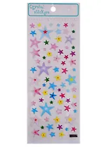 Наклейки эпоксидные Звезды микс JYG550-JYG549