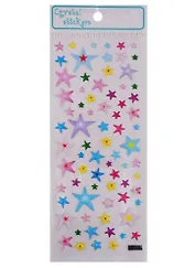 Наклейки эпоксидные Звезды микс JYG550-JYG549