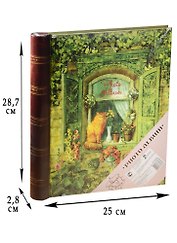 Фотоальбом магнитный 20 листов Котик на окне (41285)