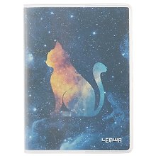 Записная книжка «Cat in space» А6, 80 листов в клетку, Lenwa