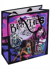 Пакет подарочный бумажный Monster High 18*21*8,5см MHAB-UG1-1821-Bg