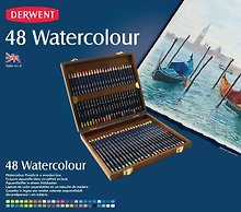 Набор акварельных карандашей Watercolour 48цв в дерев.упак