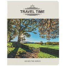 Тетрадь общая «Travel Time (природа)», 48 листов в линейку, А5, в ассортименте - Academy Style