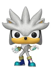 Фигурка Funko POP! Games Sonic the Hedgehog Silver (DGLT) (Exc) (1103) (Fun87227)