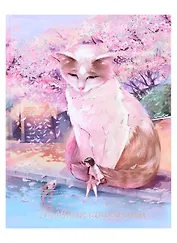 Дневник школьный Феникс+, "Кот и девочка"