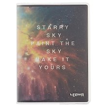 Записная книжка «Starry sky» А6, 80 листов в клетку, Lenwa