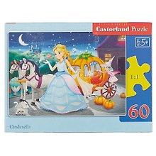 Пазл «Золушка» 60 элементов, Castorland