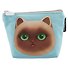 Кошелек на молнии Кошка Miaomi (ткань) (11х8) (LG-10878) - 2