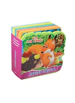 Лесные зверята. Книжка с мягкими пазлами.