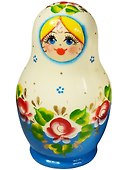 Матрешка 7 предм. "Узор", арт. С-8 (302) - 0