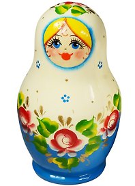 Матрешка 7 предм. "Узор", арт. С-8 (302)