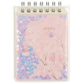 Блокнот в линейку «Sakura», 80 листов, А7 - 0