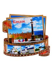 ГС Магнит Ковров Фотопленка Достопримечательности города (дерево) (7,5 см)